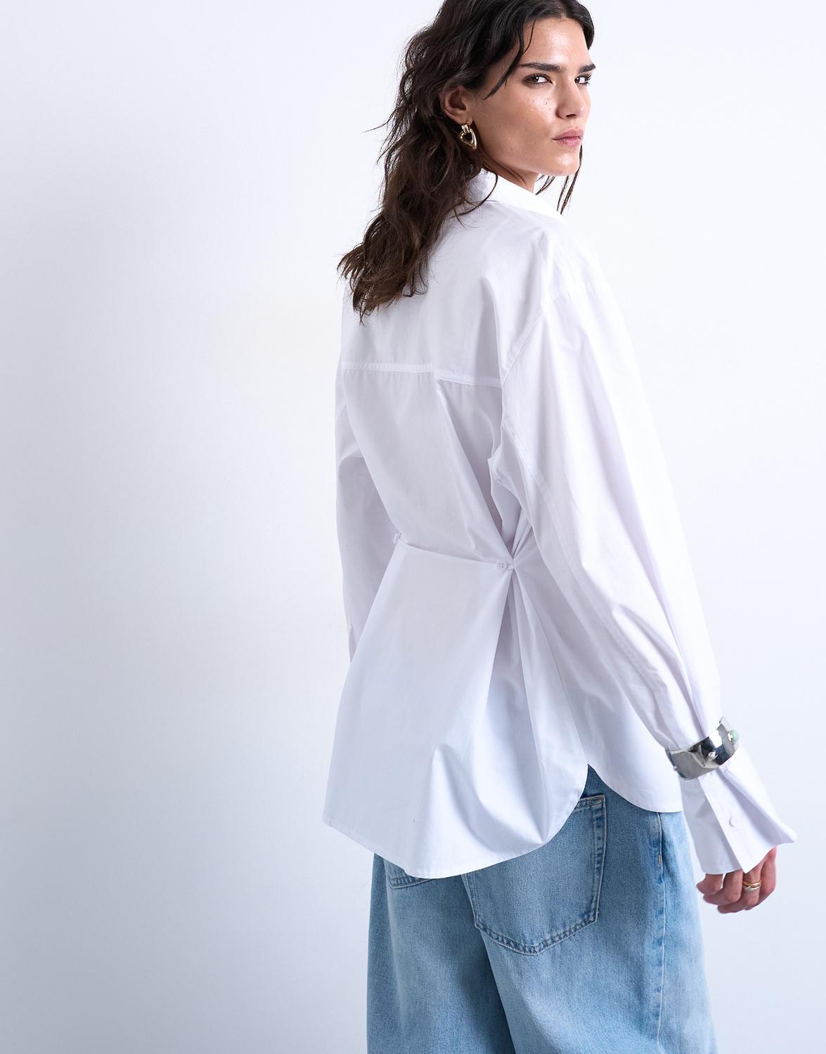 TSDEMI OVERSIZED COTTON SHIRT